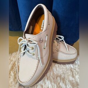 NWT Timberland Normcore Stone Street Platform Boat Shoe Loafer Streetwear Nubuck